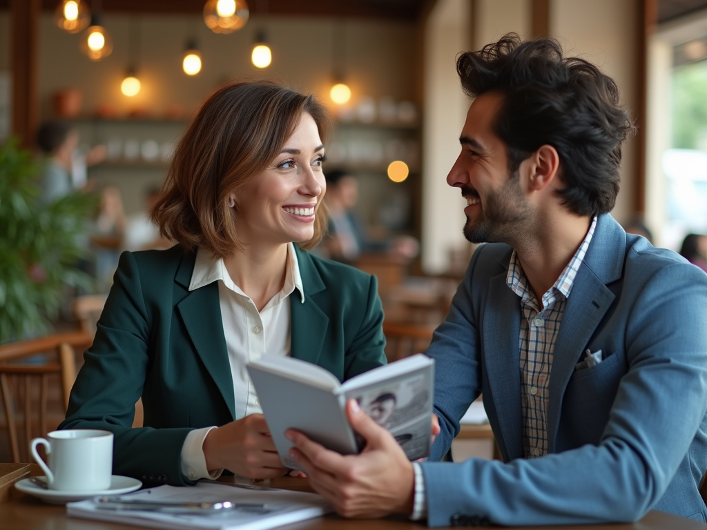 Bono PAD coverage discussion in Spanish-style cafe setting