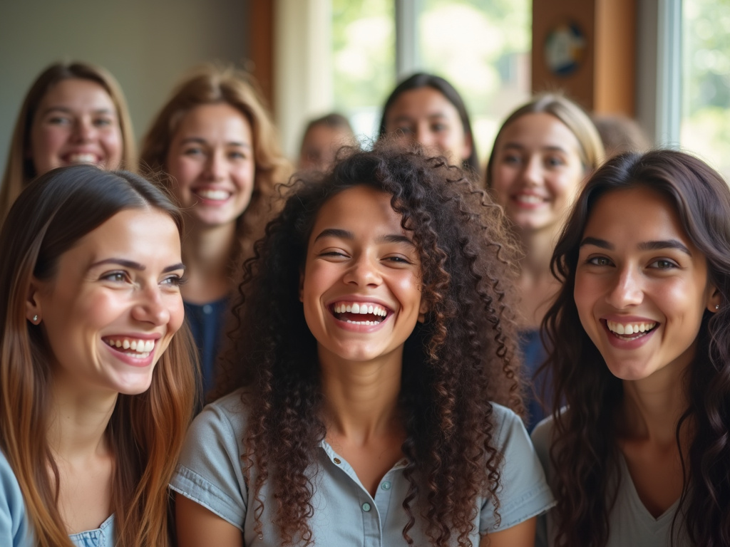 Celebrating Día del Maestro with diverse group of teachers
