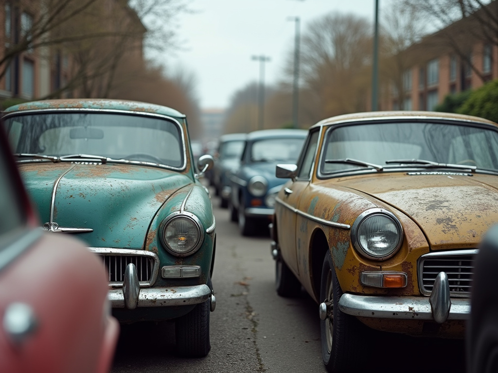 Variety of cars demonstrating correlations of qué kilometraje and value