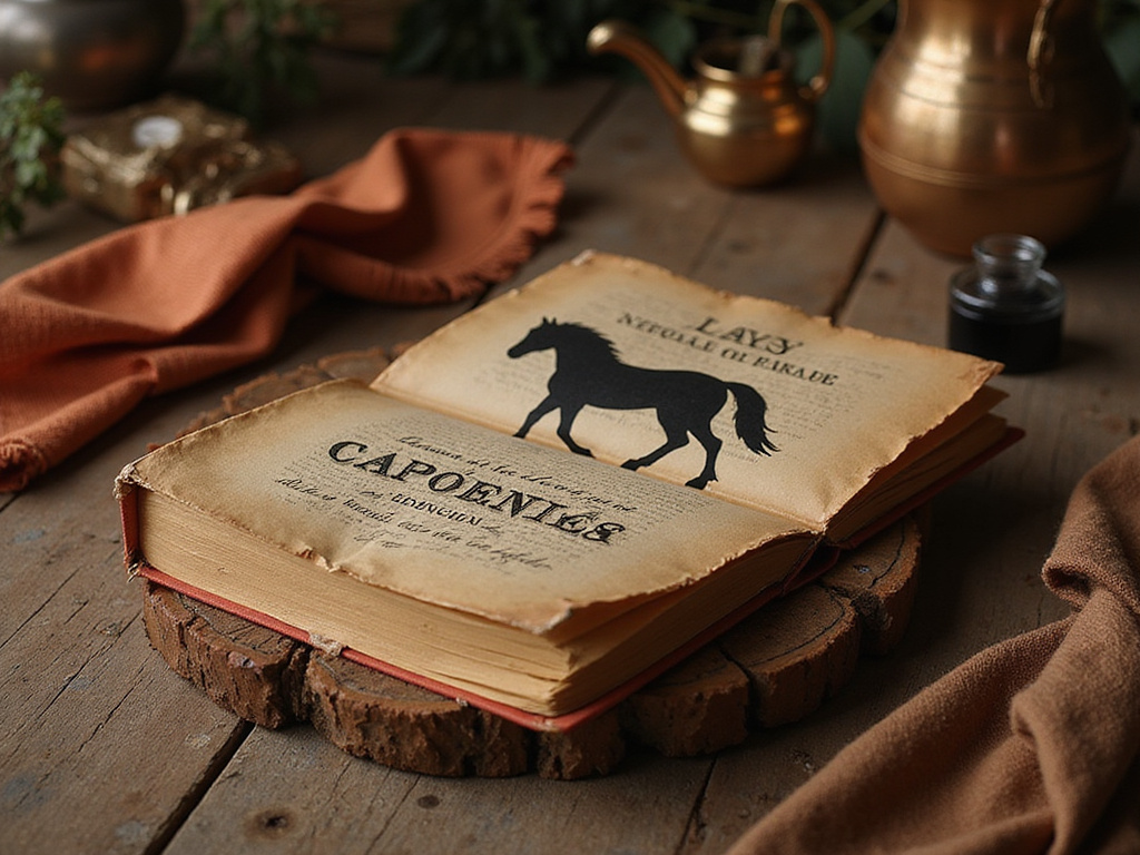 Mexican literature analysis with a rustic backdrop featuring Caponera symbolism