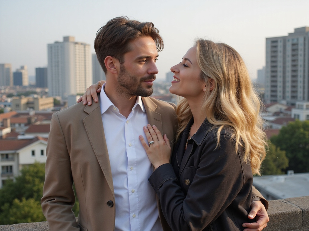 Empatía demostrada en una ciudad diversa multicultural